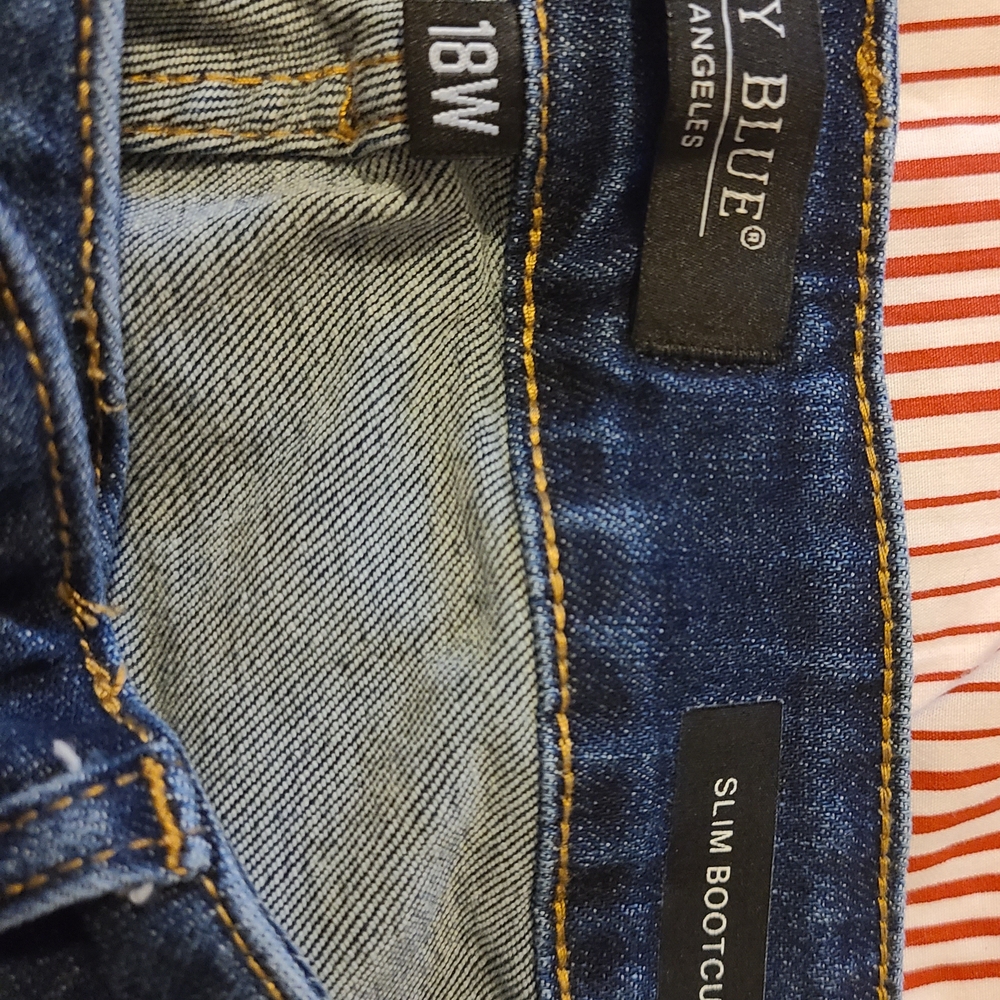 Judy Blue Classic Boot Cut Jeans Blue Denim